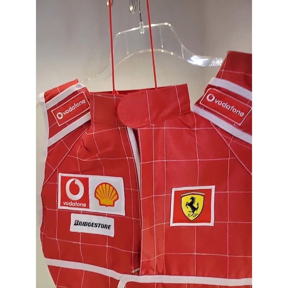 Scuderia Ferrari F1 Backpack Red Shell Vodafone Racing School Book Bag